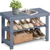 Shoe Rack Bench, 3-Tier...
