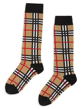 Check Socks - Archive Beige -...