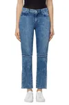 Ruby Frayed Cropped Straight...