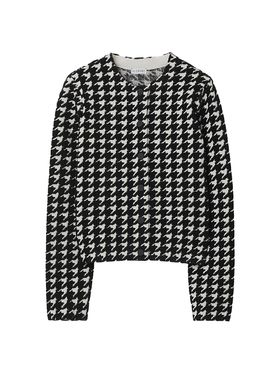 Women's Houndstooth Cardigan...