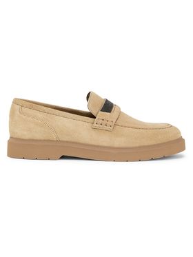 Women's Monili-Beaded Suede...