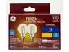 (2 bulbs) GE relax LED G16.5...