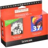 Lexmark 18C2229 36 & 37 X3650...