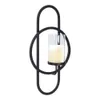 Jonas Black Candle Sconce