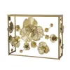 Gold Console Table with...