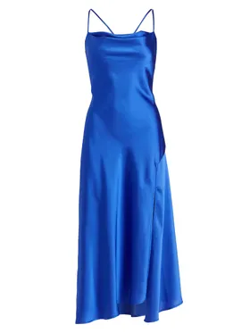 Women's Gaia Satin Draped...