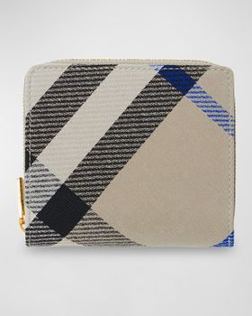 Check Zip Compact Wallet