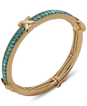 Anne Klein Gold-Tone Crystal...