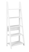 White Tiva Ladder Bookcase