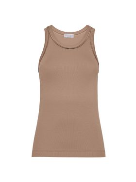 Women's Stretch Cotton Ribbed...
