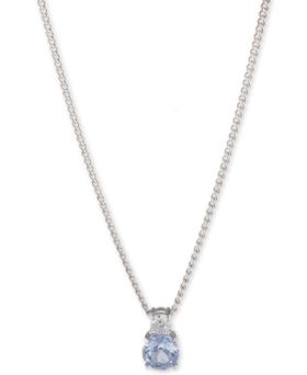 Crystal Pendant Necklace -...