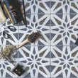 Modern Geometric Tile Stencil