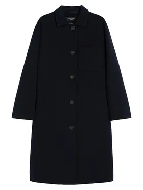 Women's Single Breasted Wool...