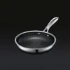 HexClad 8" Hybrid Stainless...