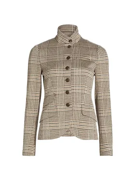 Women's Slade Plaid Ponte...