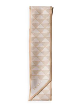 Women's Skinny Printed Silk...