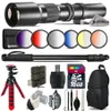 500mm Telephoto Lens for...