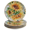 Sunflower Fields 4-Piece...