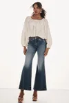 Mid-Rise Flare Jeans