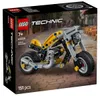 LEGO Technic Gul Motorsykkel