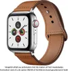 Bruin PU lederen horloge Band...