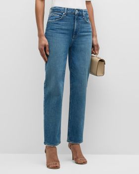 Sarah Straight Ankle Jeans