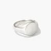 Bold Round Signet Ring