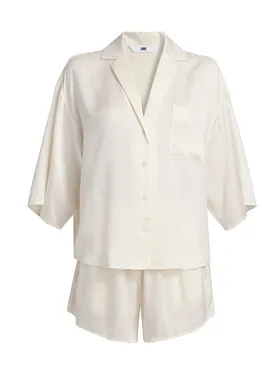 Women's Washable Silk Relaxed...