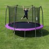 12' Round Trampoline with...