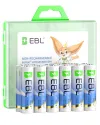 EBL Lithium AA Batteries 12...