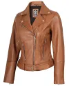 fjackets Brown Leather Jacket...