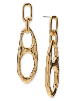Style & Co Gold-Tone Hammered...