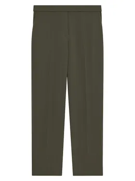 Women's Slim Crepe Pants -...