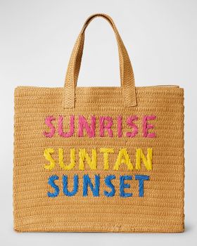 Sunrise Suntan Sunset Straw...