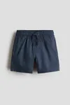 H&M Linen-blend Shorts in...