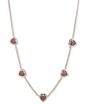Givenchy Gold-Tone Red Cubic...