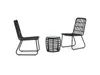 vidaXL 3 Piece Bistro Set...