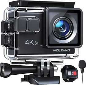 WOLFANG Action Camera 4K 20MP...