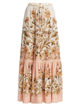 Women's Chintz Tiered Maxi...