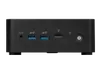 MSI Cubi NUC 1M-009BUS Black...