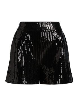 Women's Square Sequin Shorts...