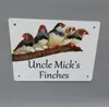 Finches Sign, Personalised...