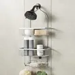 Troy Shower Caddy Silver