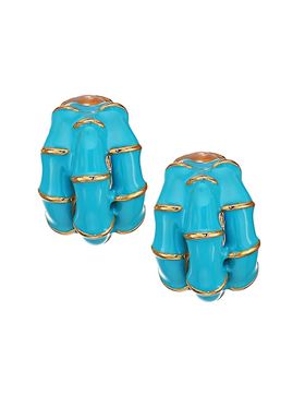 Women's Turquoise Clip-On...