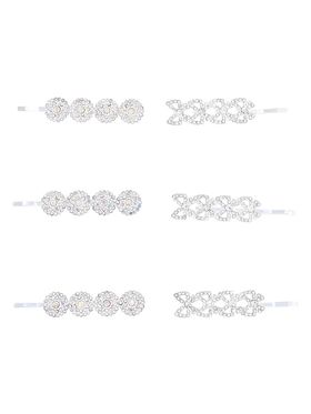 Women's 6-Piece Crystal Bobby...