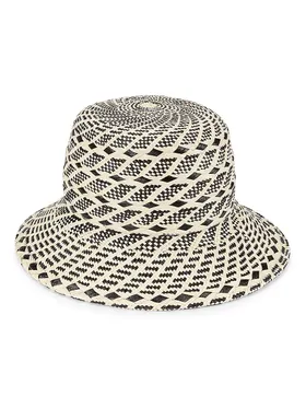 Women's Breanna Straw Bucket...