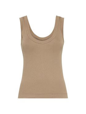 Women's Stretch Cotton Ribbed...