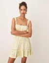 ASOS DESIGN ruched square...