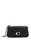 Coach tabby 26 Black Quilted...