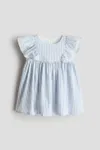 H&M Flounce-trimmed Cotton...